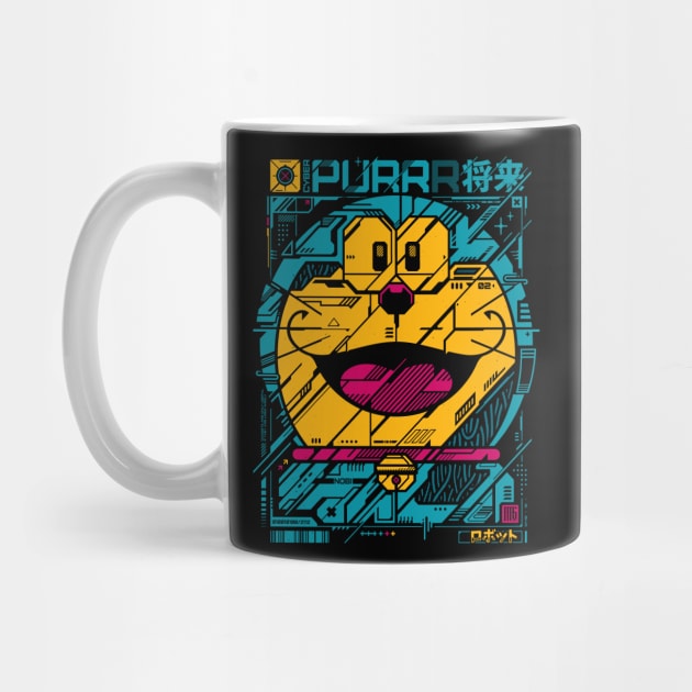 Cyber Purrr - Dorae by StudioM6